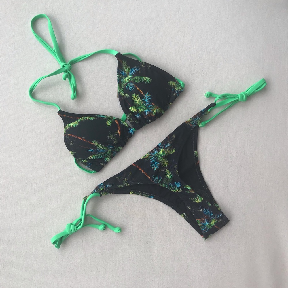 Brazilian bathing suit bikini thong swimwear